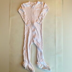 L'oved Baby Organic Baby Girl Footie Pajamas